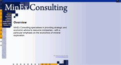 Desktop Screenshot of minexconsulting.com